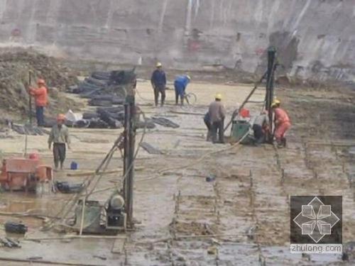 公坡镇我公司承建北京房山区水池地基注浆加固工程